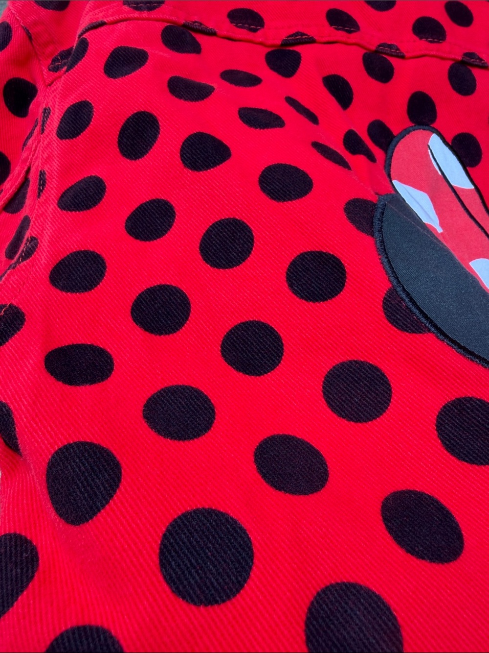Disney jacket Minnie Mouse polka dot twill jacket - Picture 4 of 14